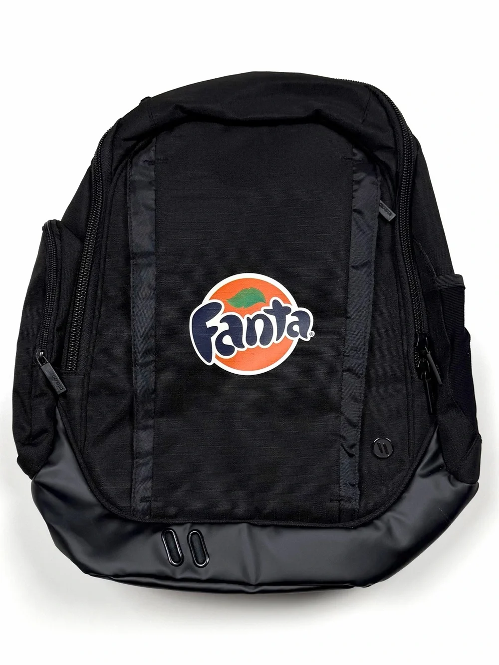 Fanta Leed's Elleven Black Laptop Backpack NWT Logo Promo Bag